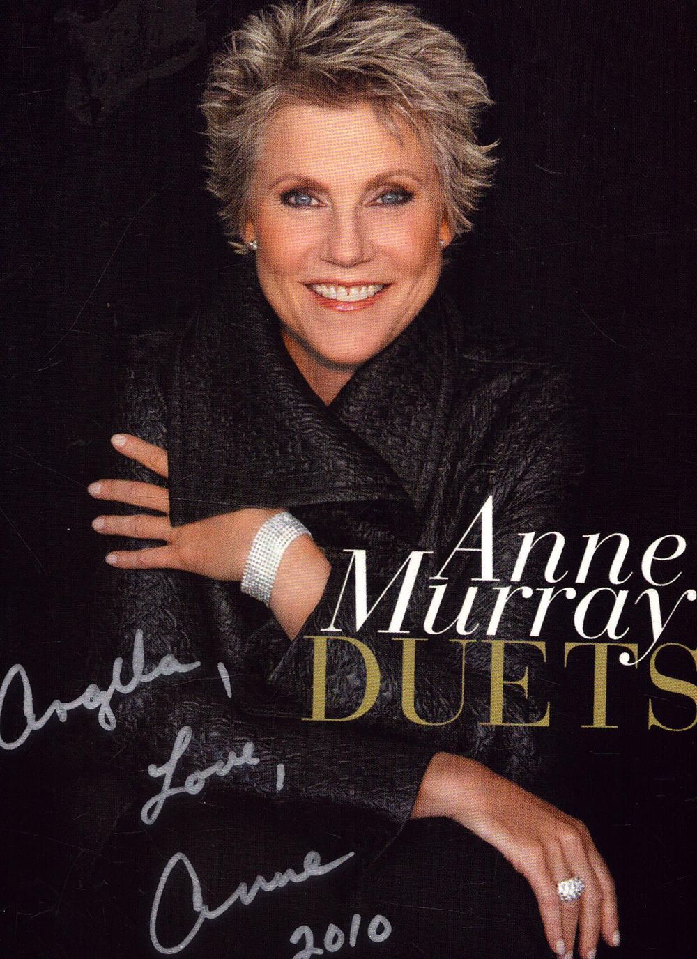 Lot 407: Anne Murray signed 7x5inch colour promo photo.