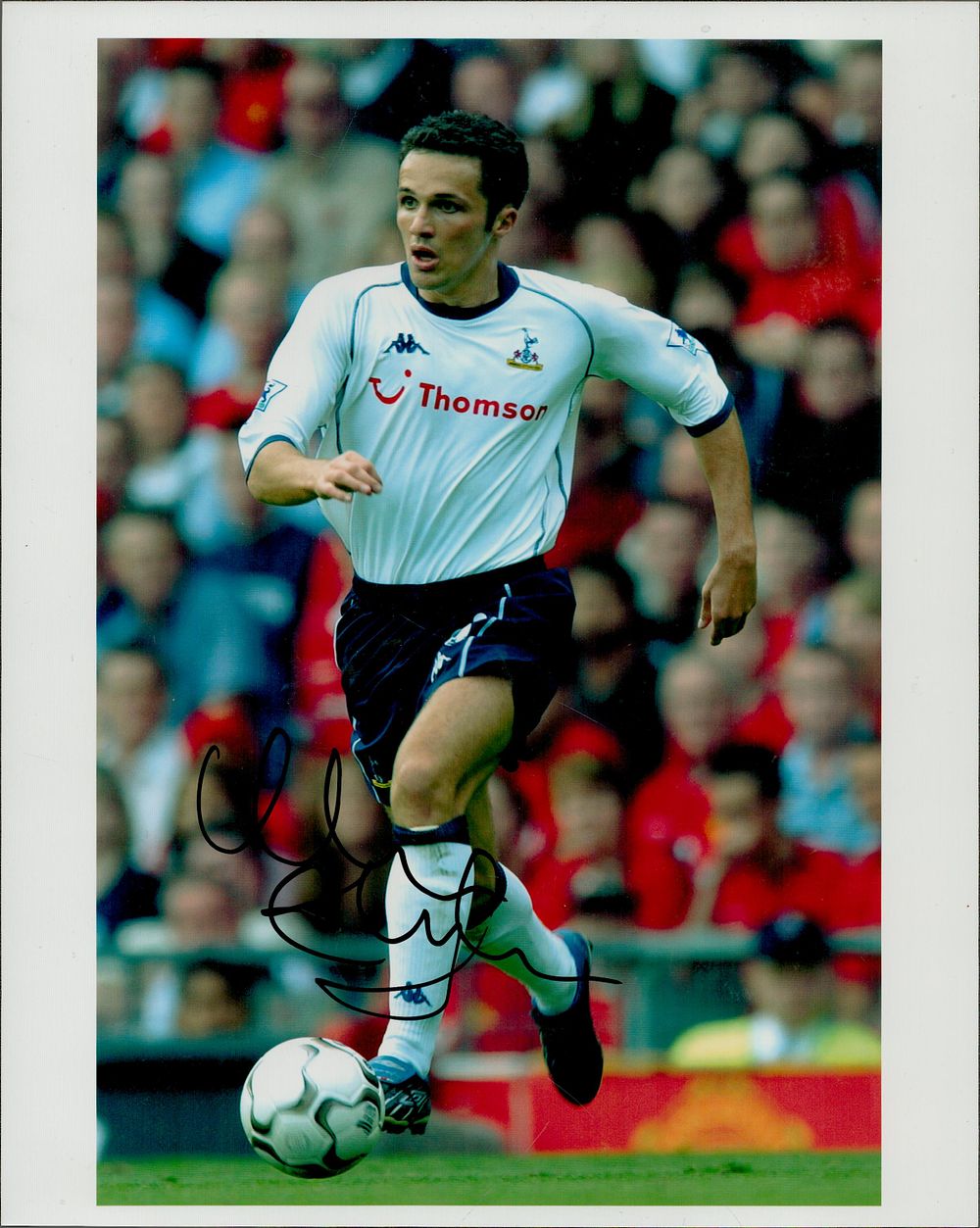 Lot 416: Mathew Etherington signed Tottenham Hotspur 10x8inch colour photo.