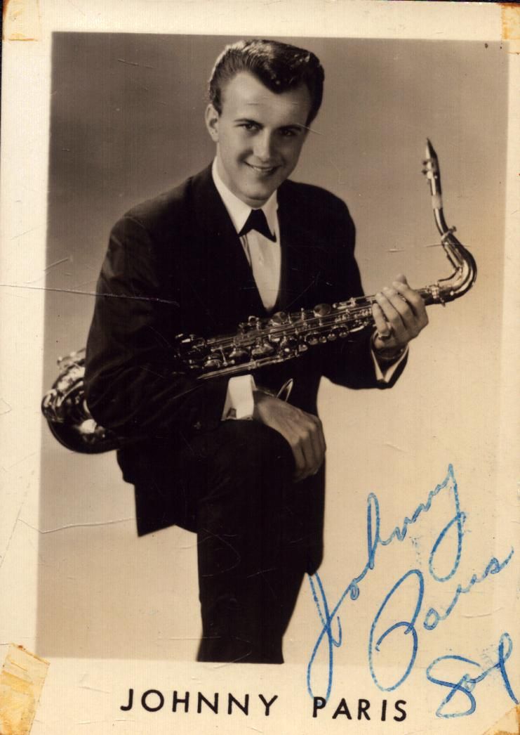 Lot 154: JOHNNY PARIS (1940-2006) Saxophonist Johnny & The Hurricanes...
