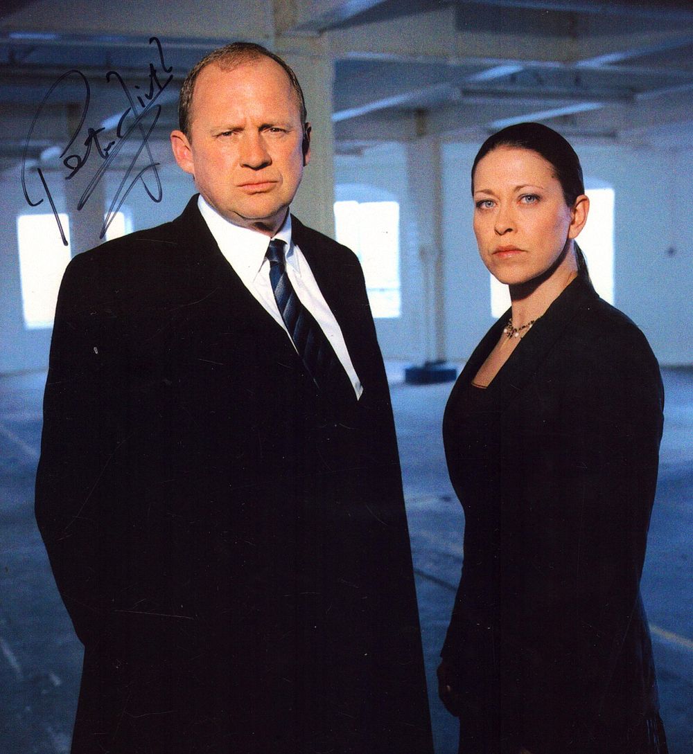 Lot 174: PETER FIRTH Actor signed Spooks 8x10 Photo. Good...