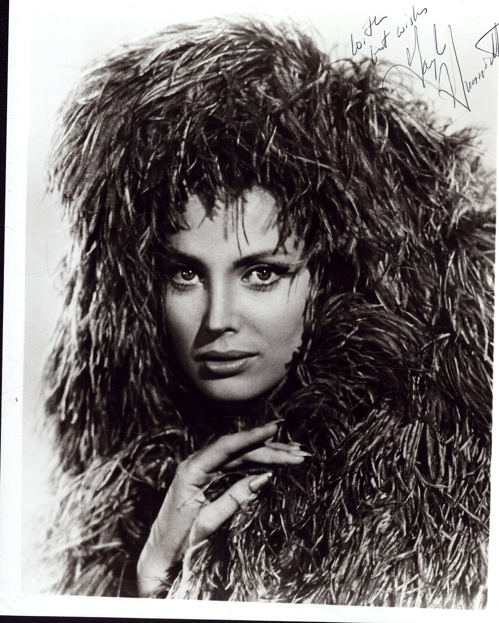 Lot 176: GAYLE HUNNICUTT (1943-2023) Actress signed 8x10 Photo. Good...
