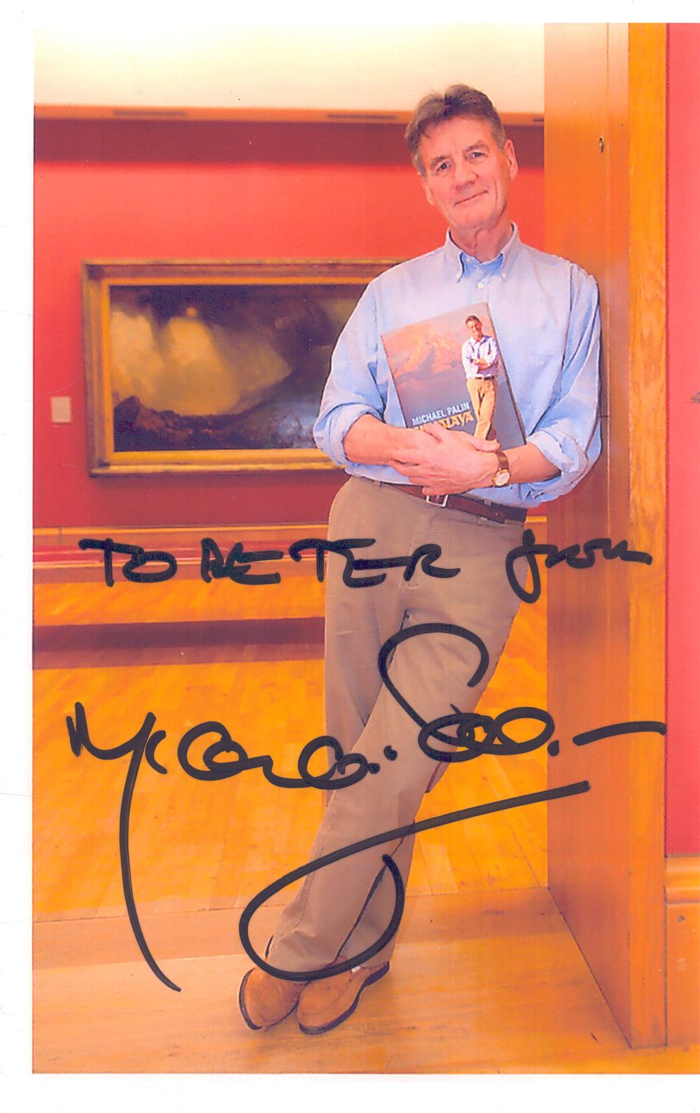 Lot 177: MICHAEL PALIN Actor / Presenter signed 8x10 Photo....