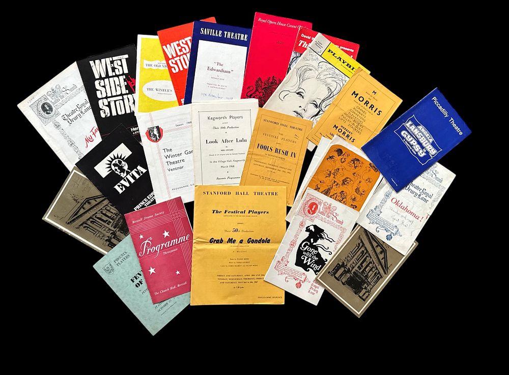 Lot 306: Theatre Programme collection. The Winter Gardens Theatre 1968,...