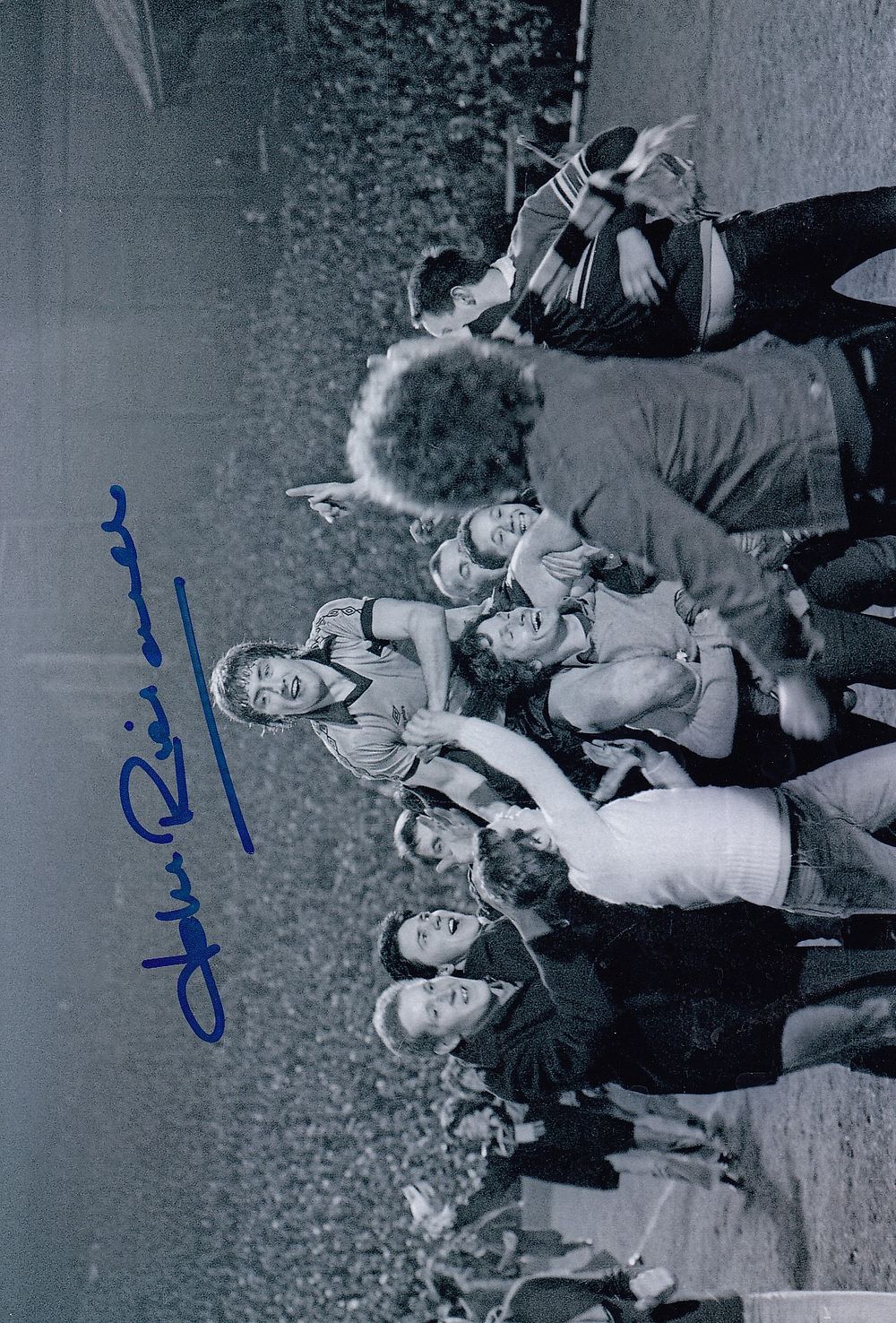 Lot 357: Autographed JOHN RICHARDS 12 x 8 Photo :...