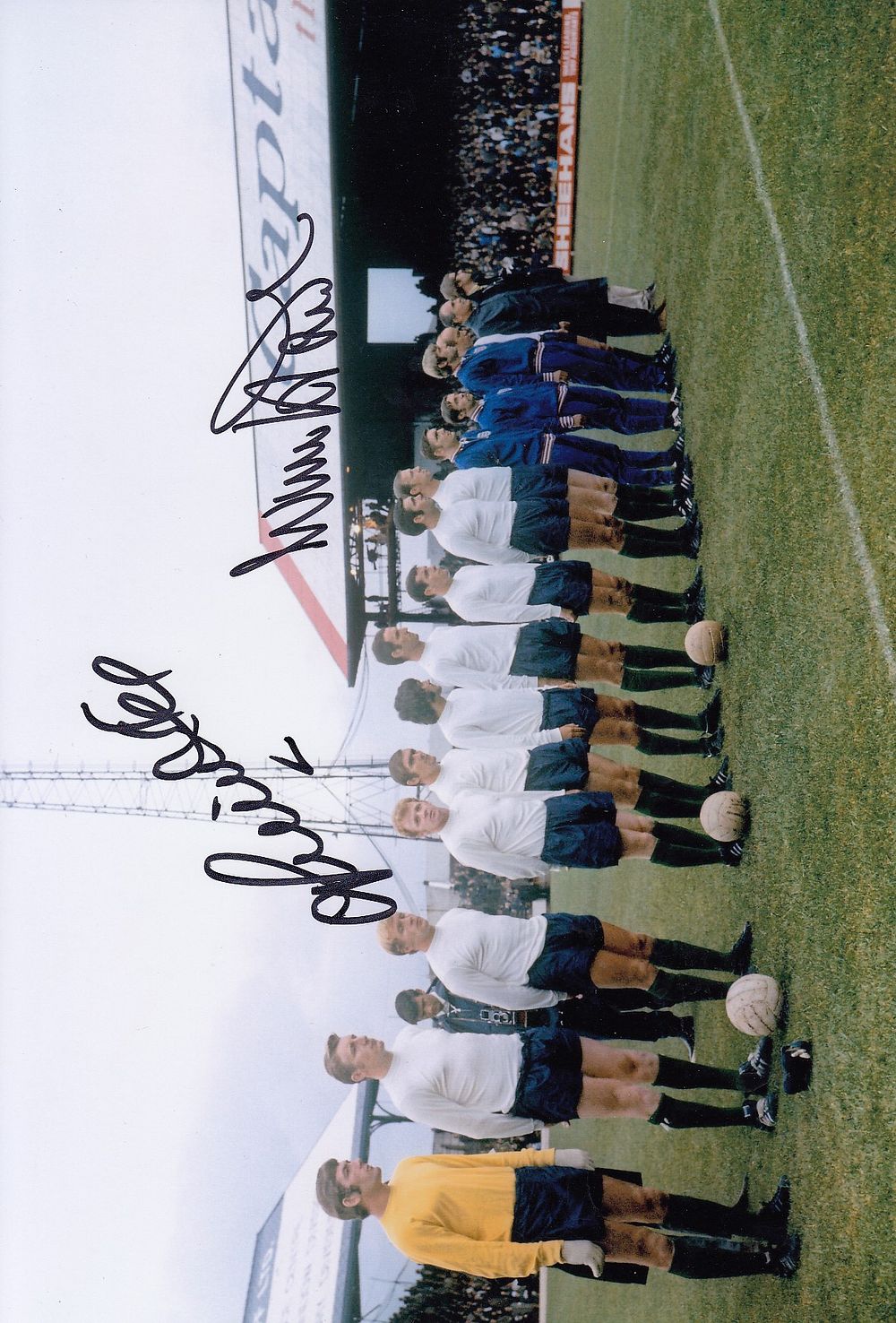 Lot 363: Autographed FRANCIS LEE / WILLIE HENDERSON 12 x...