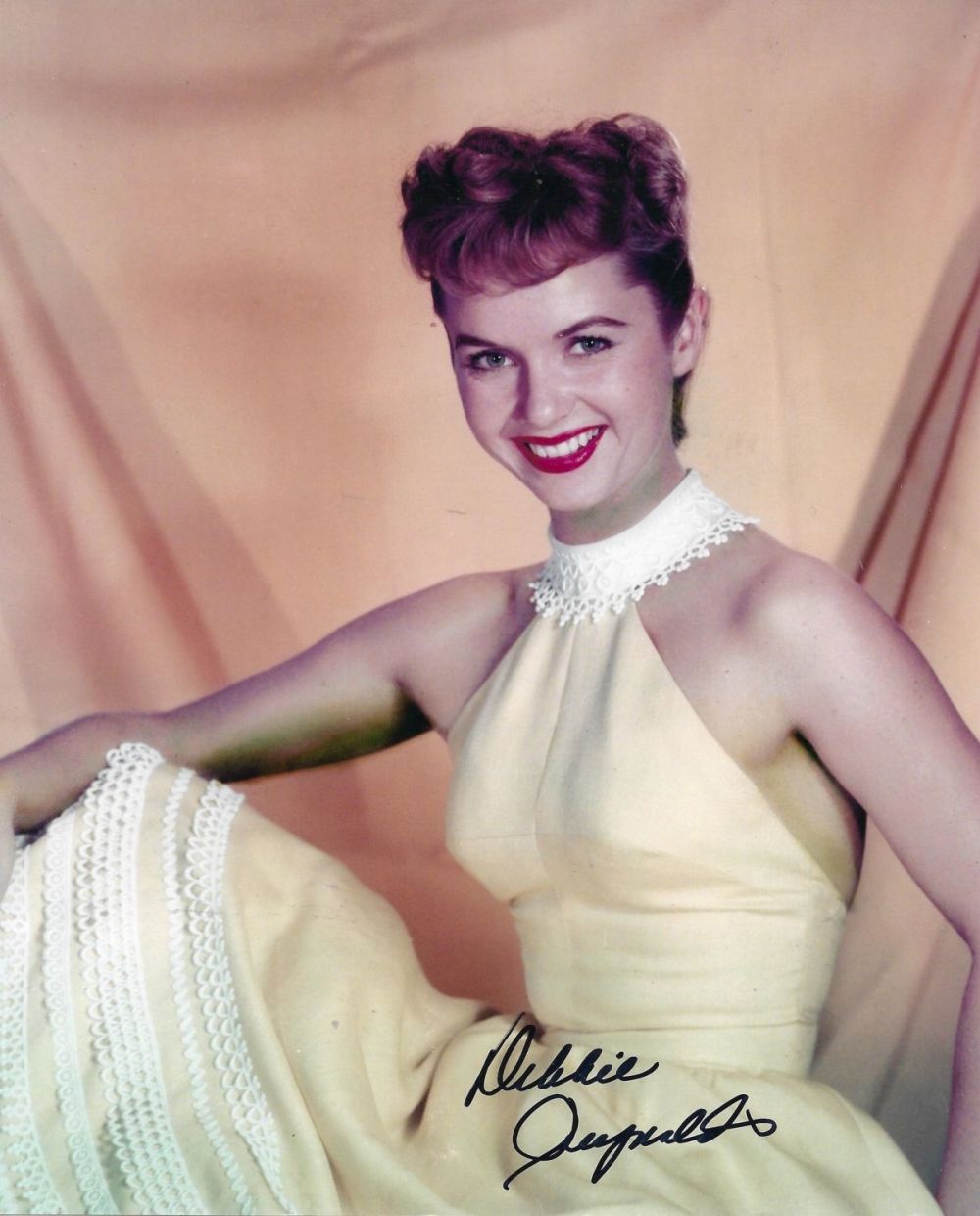Lot 326: Actor, Debbie Reynolds signed 10x8 colour photograph. Reynolds...