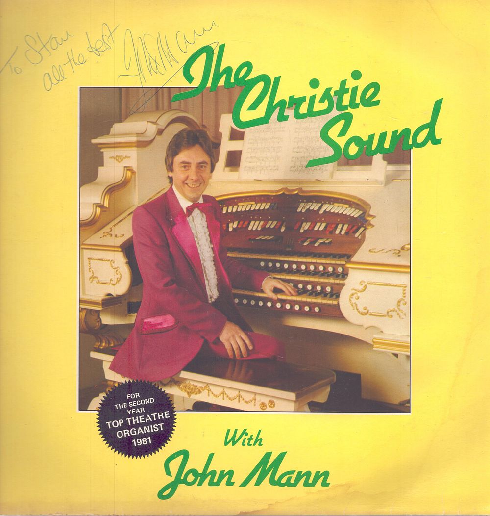 Lot 413: John Mann, signed record album, The Christie Sound,...