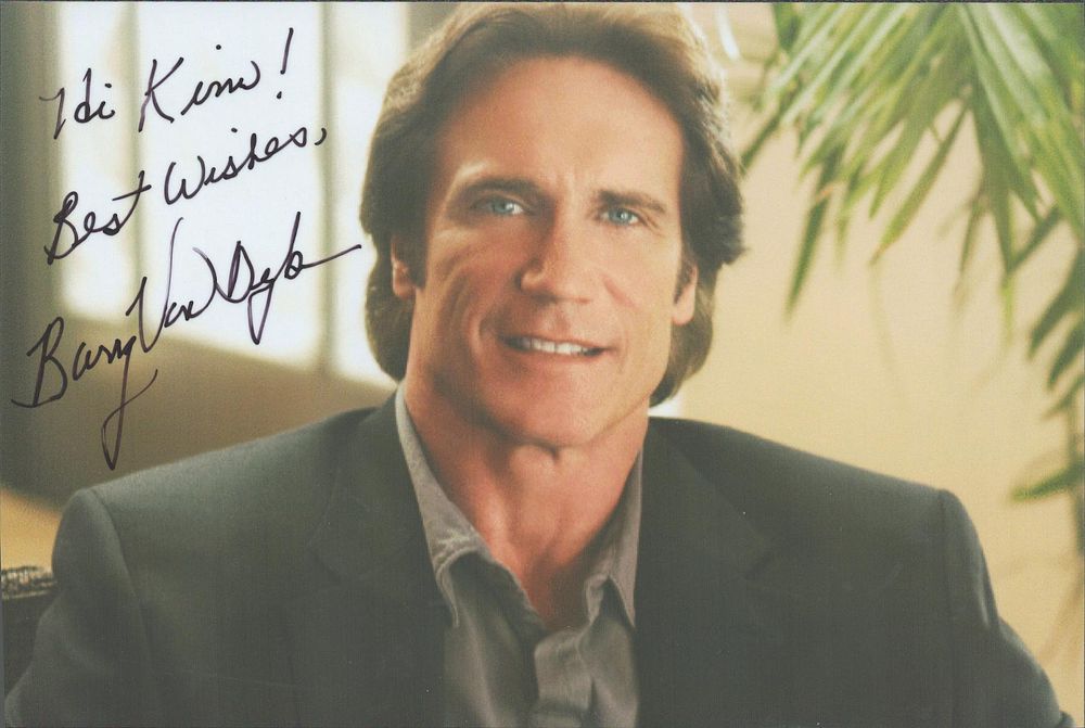 Lot 446: Barry Van Dyke 6x4 signed dedicated American Actor...
