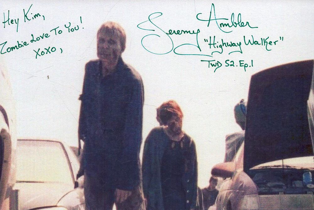 Lot 453: Jermey Ambler, signed photo card 6x4 coloured, 'Highway...