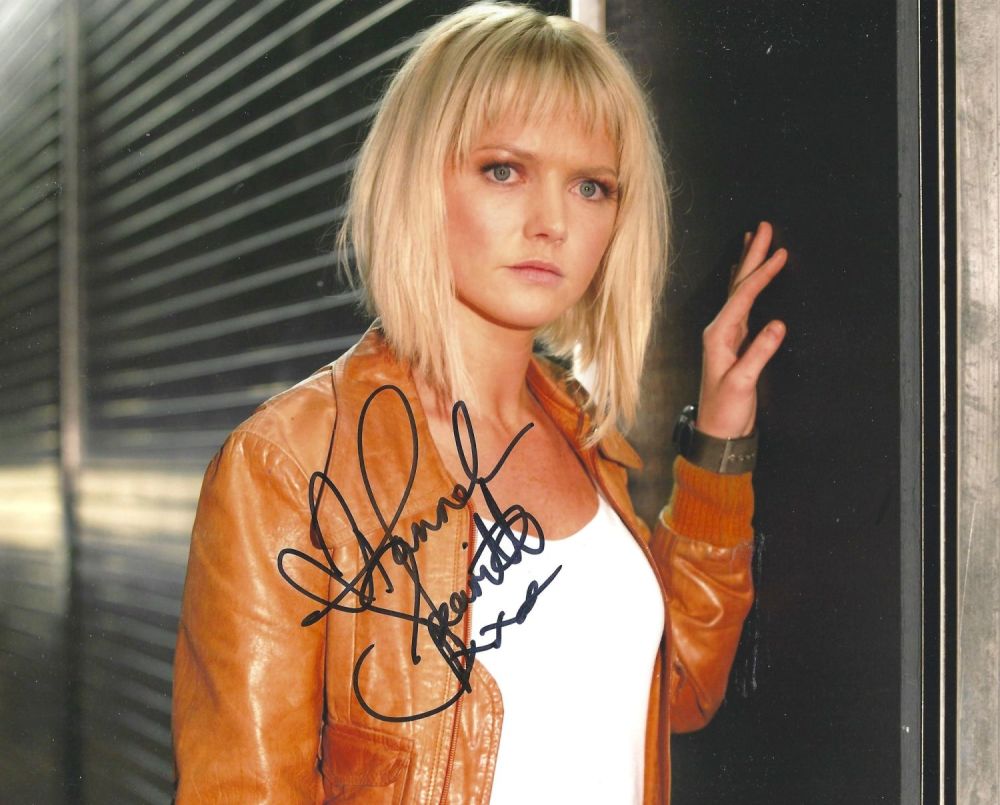 Lot 334: Primeval Actor, Hannah Spearritt signed 10x8 colour photograph...