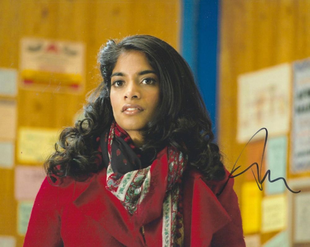Lot 335: Actor, Amara Karan signed 10x8 colour photograph pictured...