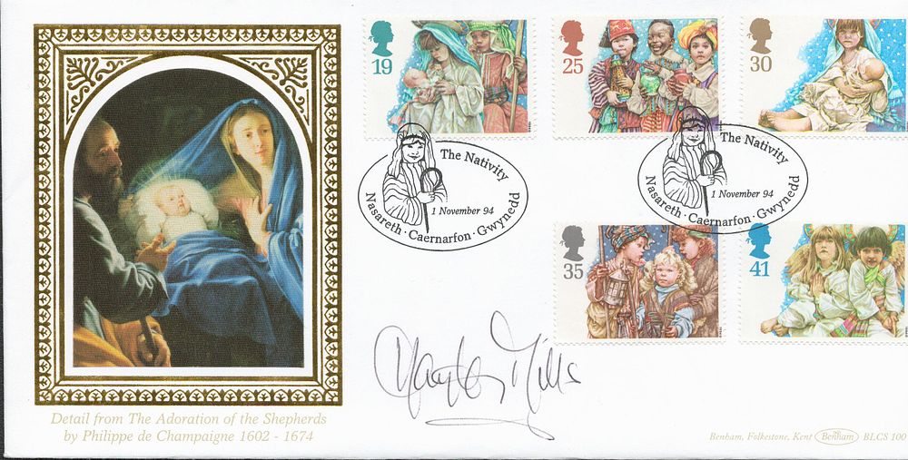 Lot 501: Nativity FDC The Adoration of the Shepherds by...