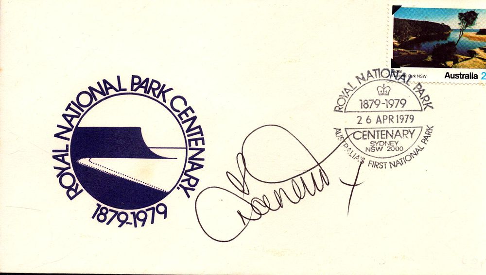 Lot 597: Dannii Minogue signed FDC. Good condition. All autographs...