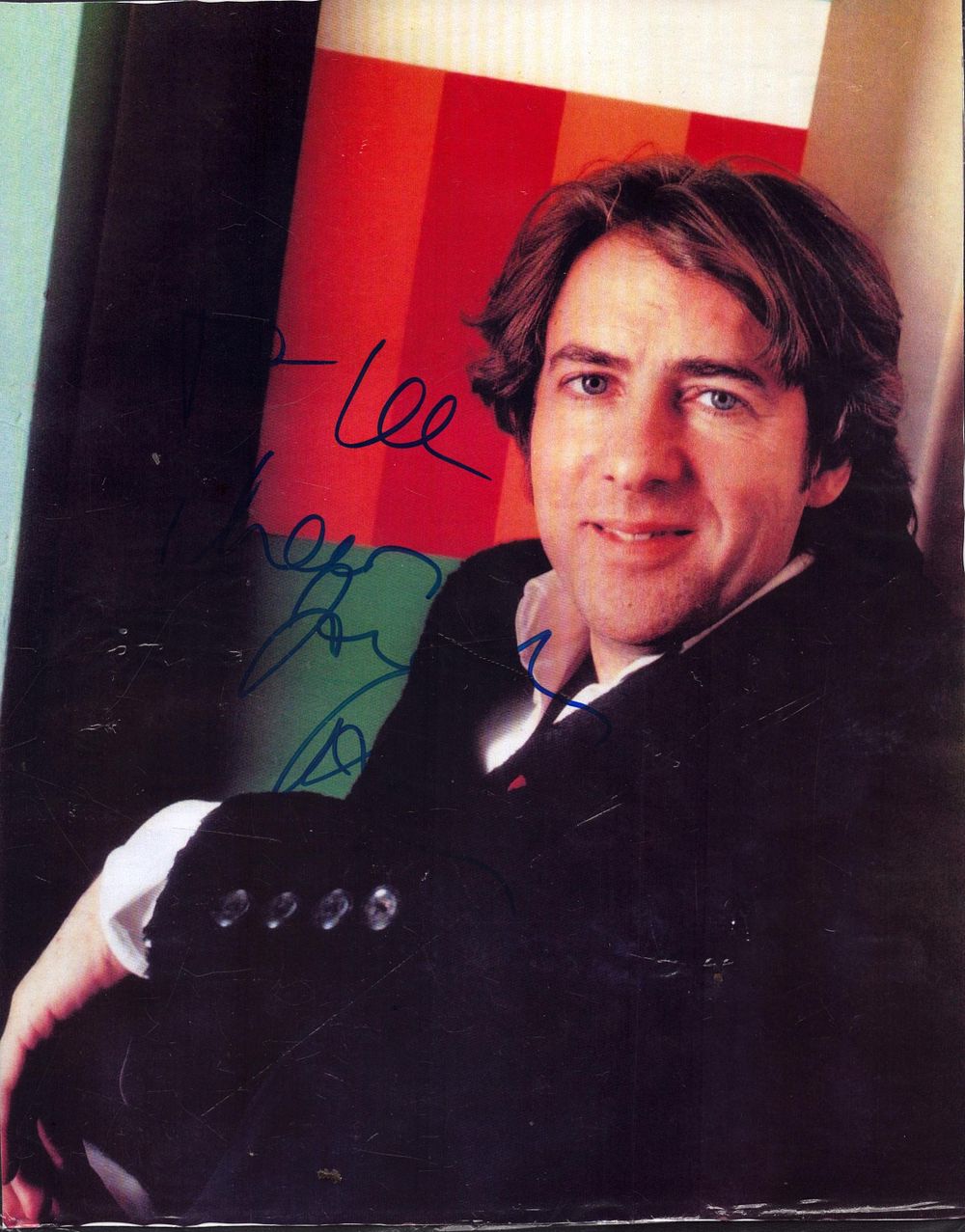 Lot 620: Jonathan Ross signed 10x8inch colour photo. Dedicated. Good...