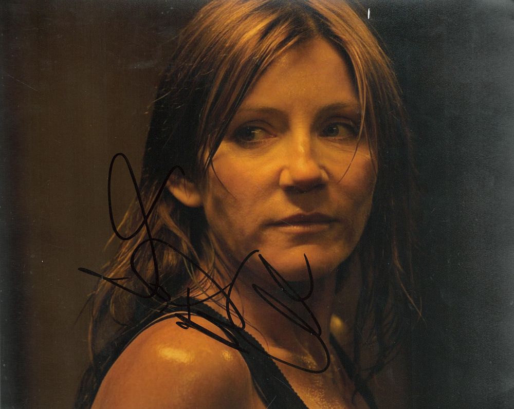Lot 157: Michell Collins signed 10x8inch colour photo.