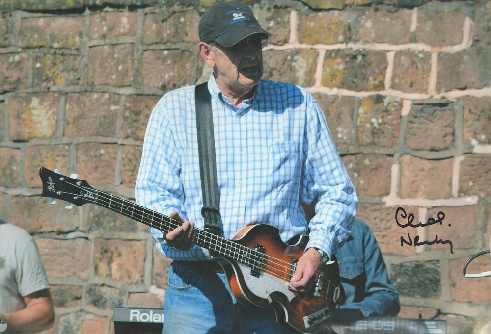 Lot 172: Chas Newby signed 12x8inch colour photo.