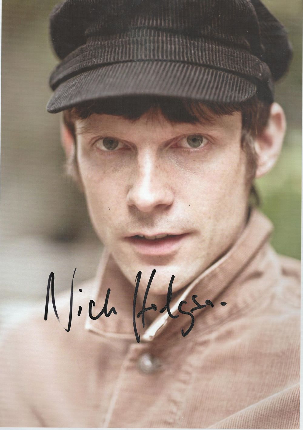 Lot 177: Nick Hodgson signed 12x8inch colour photo.