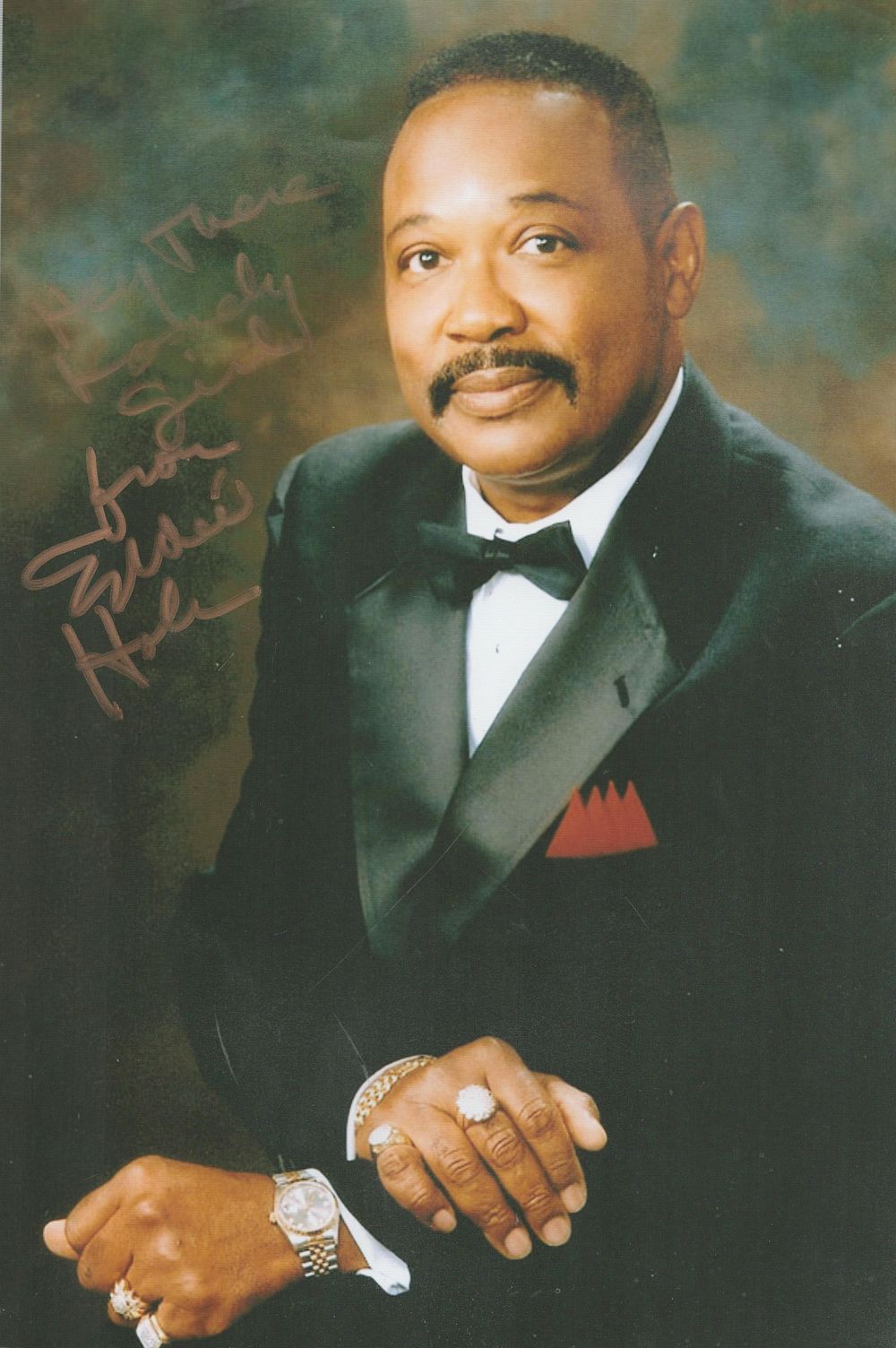 Lot 189: Eddie Holman signed 12x8inch colour photo.