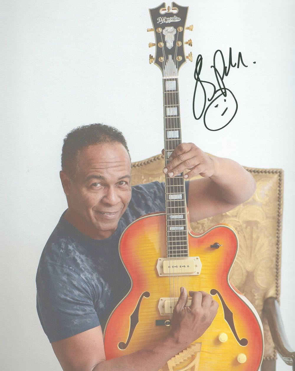 Lot 193: Ray Parker Jr signed 10x8inch colour photo.
