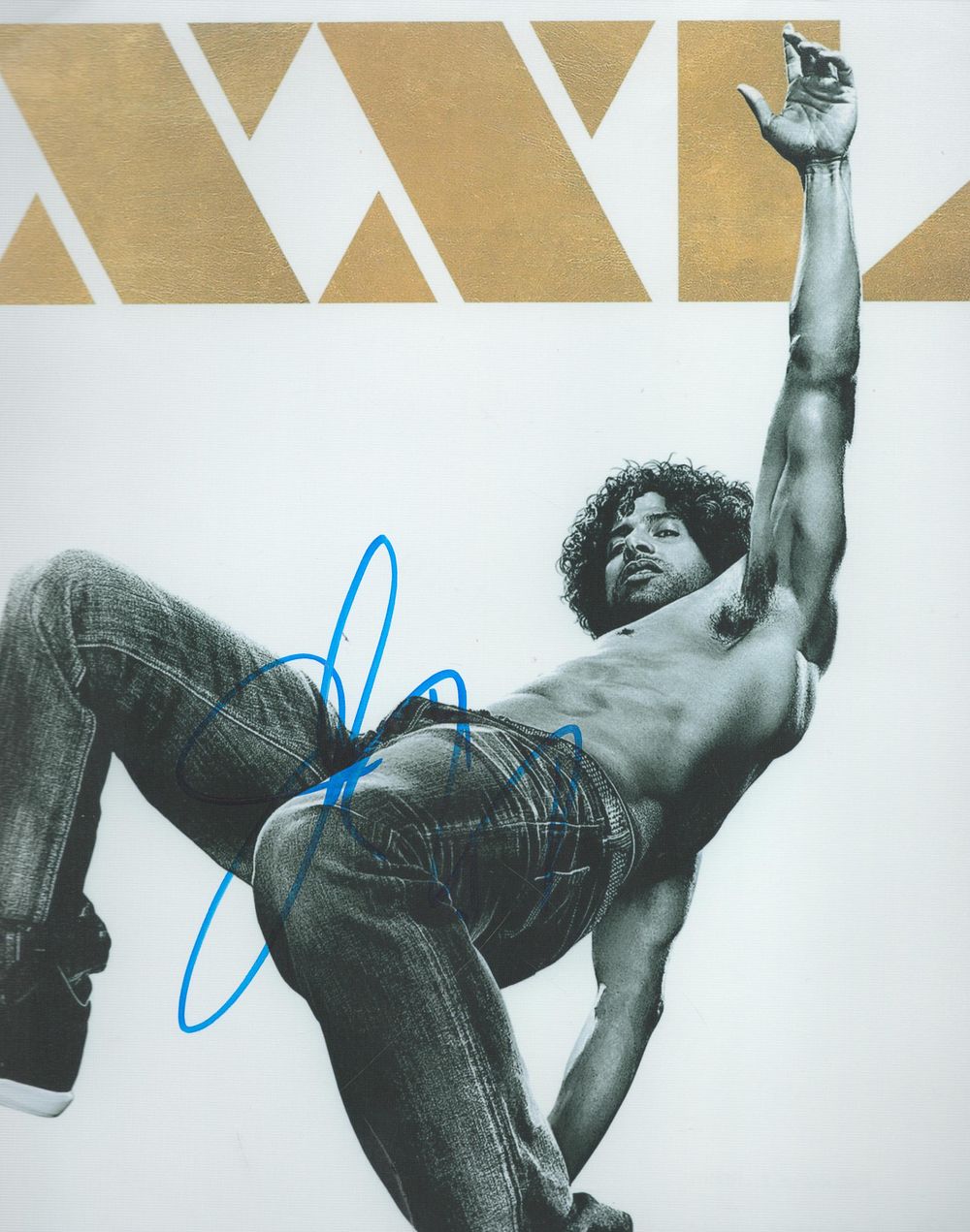 Lot 194: Adam Rodriguez signed 10x8inch colour photo.