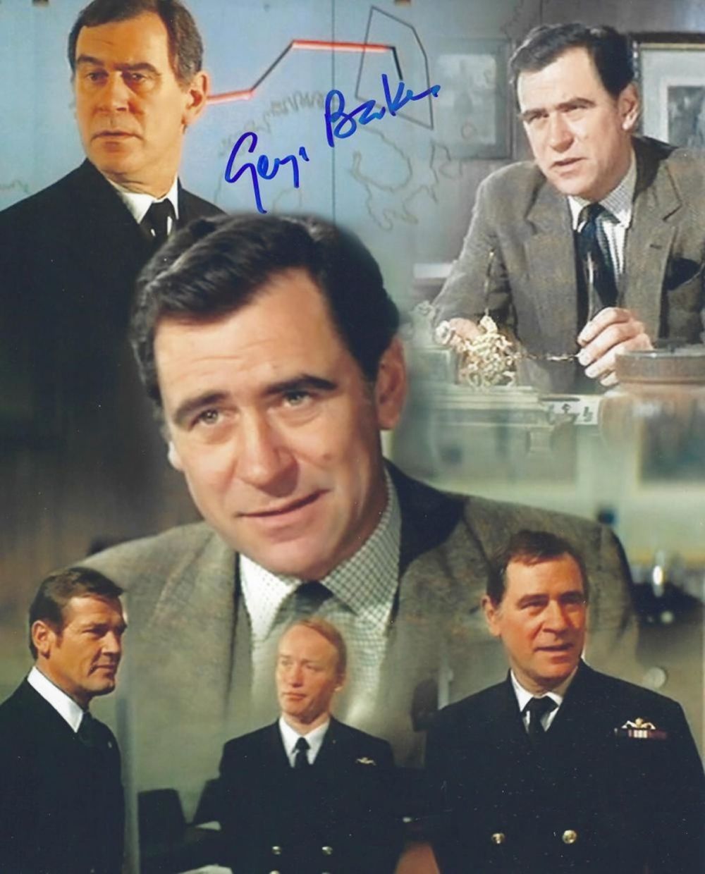 Lot 389: Actor, George Baker signed 10x8 colour photograph. Baker,...
