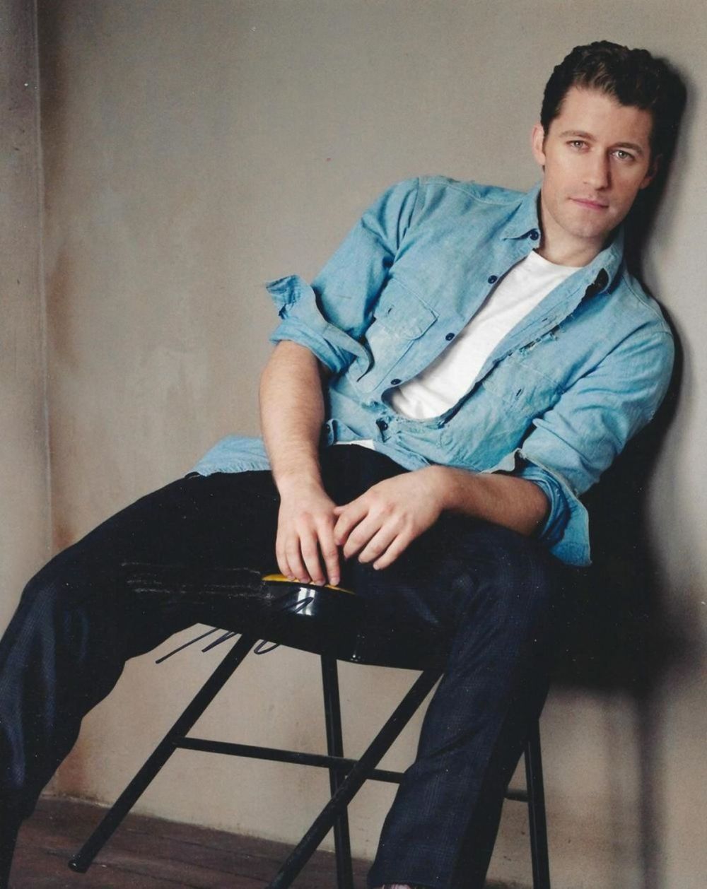 Lot 391: Actor, Matthew Morrison signed 10x8 colour photograph. Morrison...