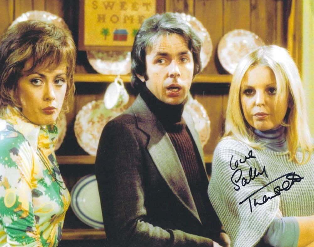 Lot 406: Actor, Sally Thomsett signed 10x8 colour photograph. Thomsett...