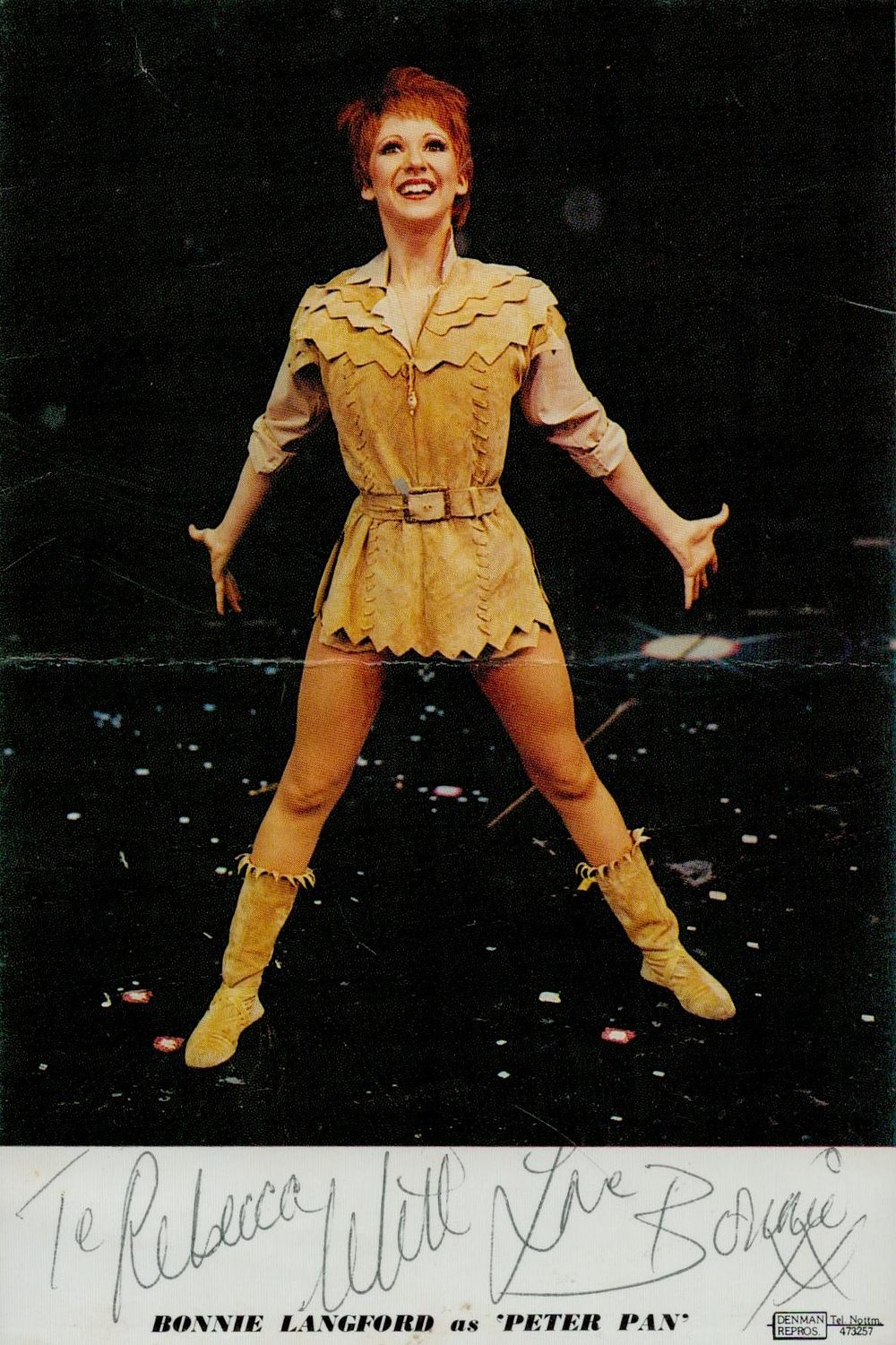Lot 636: Bonnie Langford signed promo colour photo 6X4 inch....