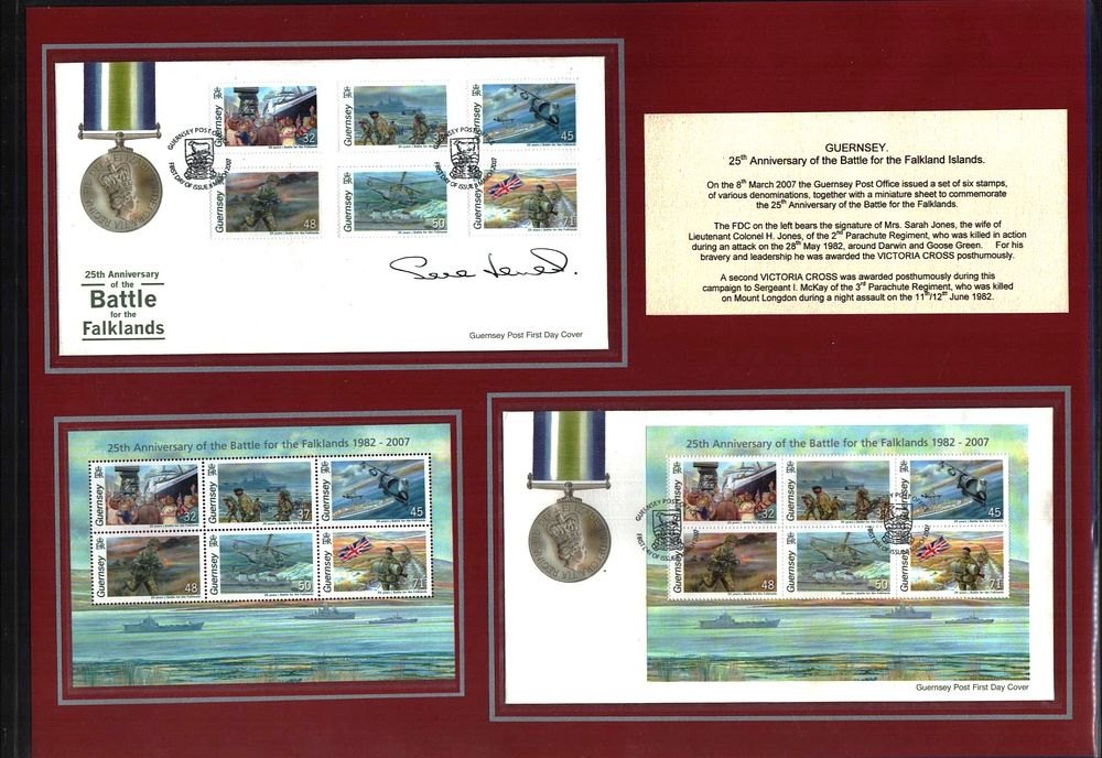 Lot 721: Guernsey 25th Anniversary of the battle of the...