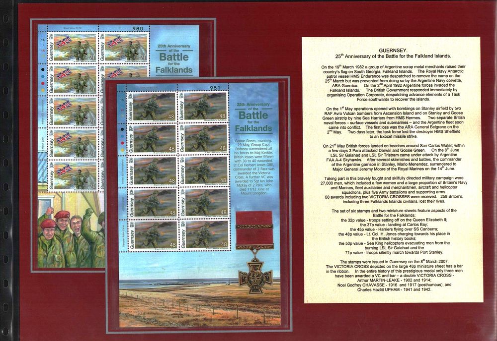 Lot 722: Guernsey 25th Anniversary of the battle of the...