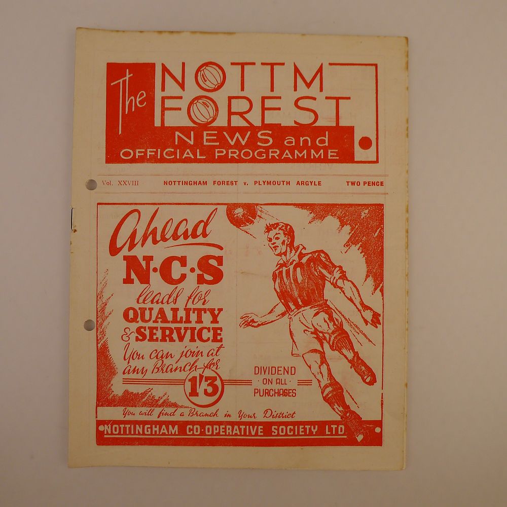 Lot 227: 1 x Nottingham Forest 1948-49 Season League Championship...