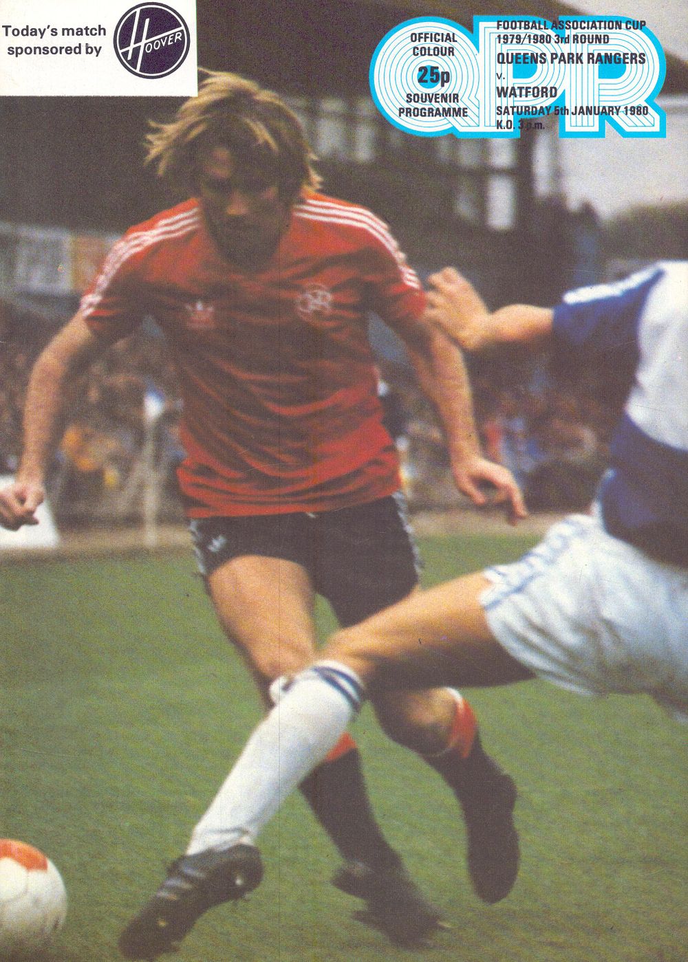 Lot 307: 1x Queens Park Rangers Souvenir Programme, 1979/80 3rd...
