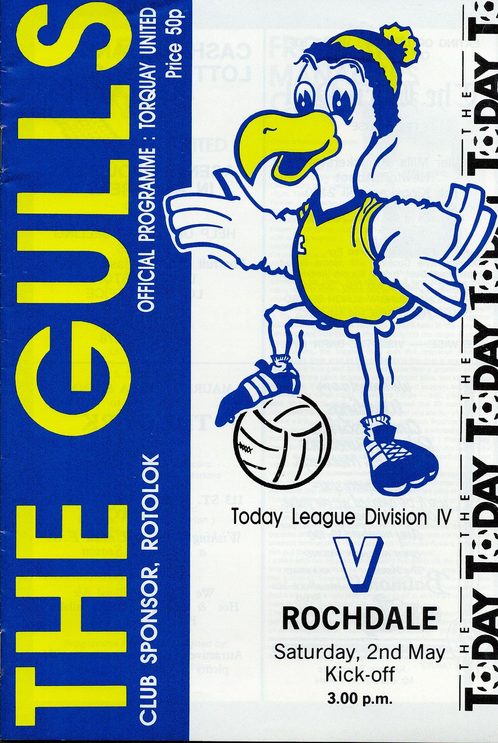 Lot 473: 1 x Torquay Utd 1986/87 Football Programme v...