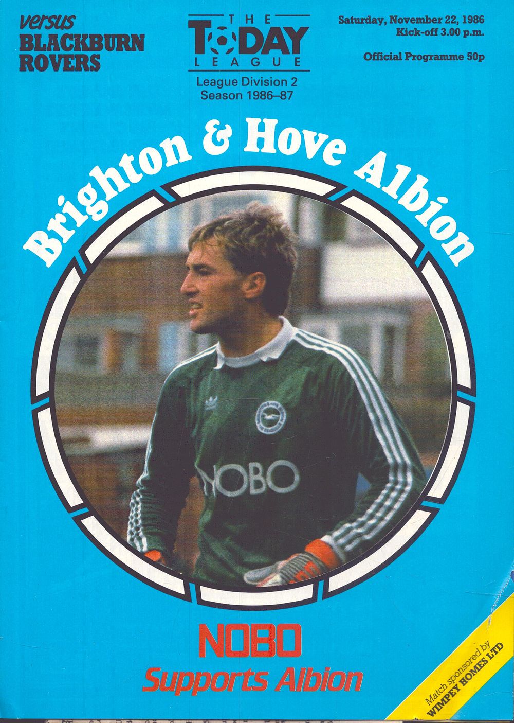 Lot 496: 1x Brighton & Hove Albion division 2, season...