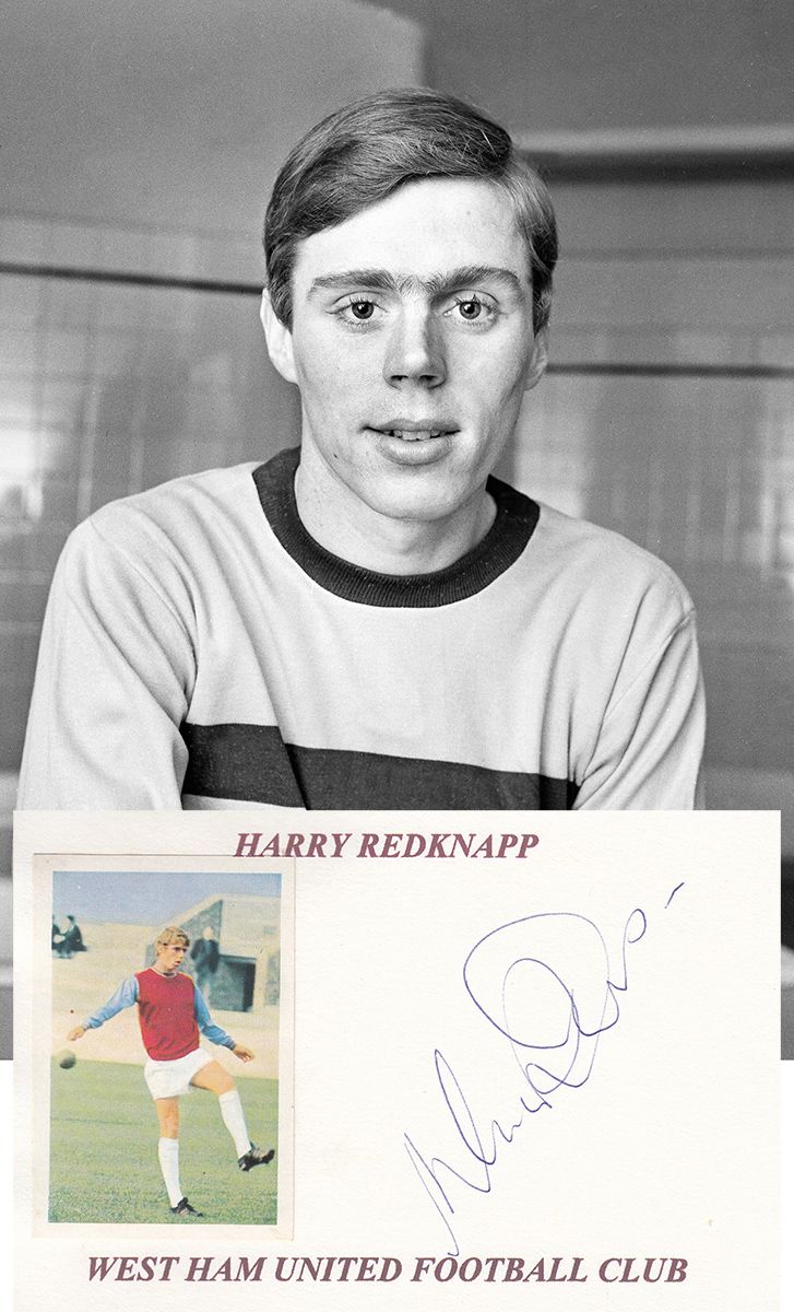 Lot 359: Autographed HARRY REDKNAPP 8 x 6 Presentation :...