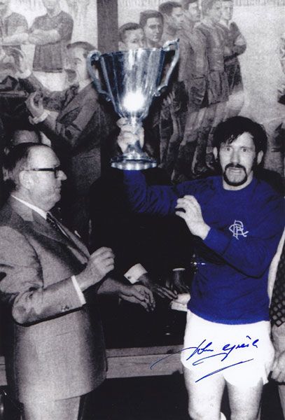Lot 371: Autographed JOHN GREIG 12 x 8 Photo :...