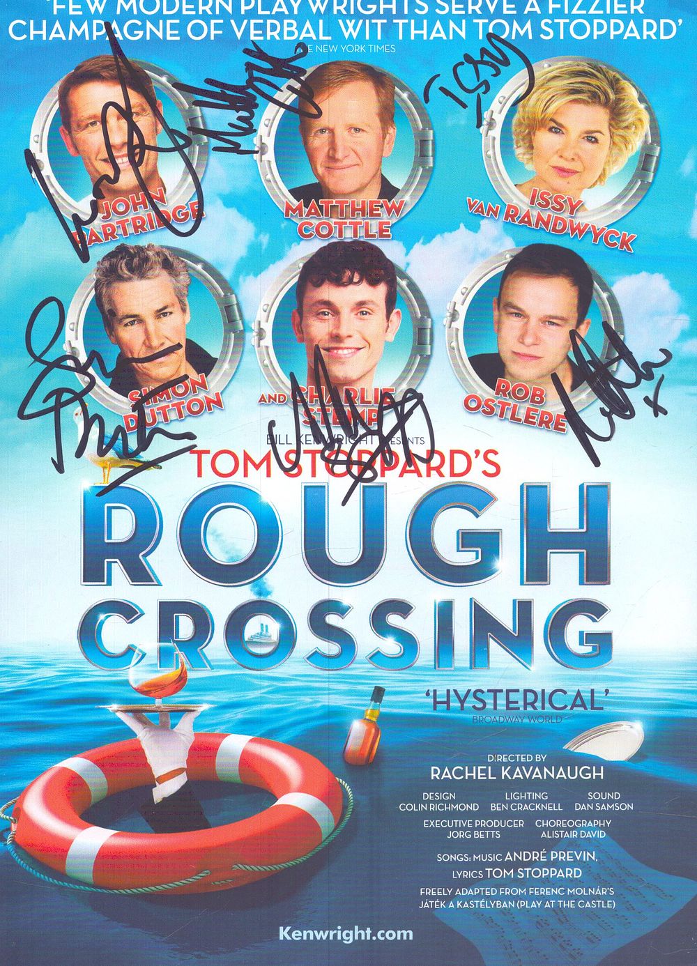Lot 389: Signed by all cast members including, Issy Van...