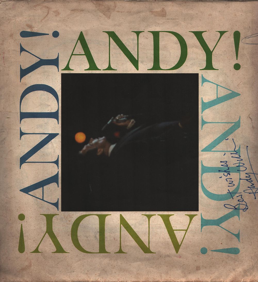 Lot 473: ANDY WILLIAMS (1925-2015) signed vintage 1968 Andy Williams...