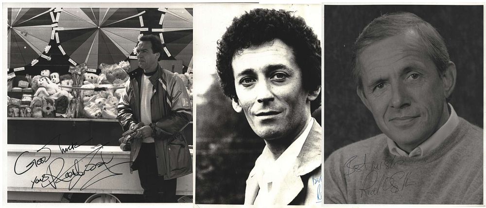 Lot 489: ACTORS Collection of 3 signed 8x10 B&W Photos...