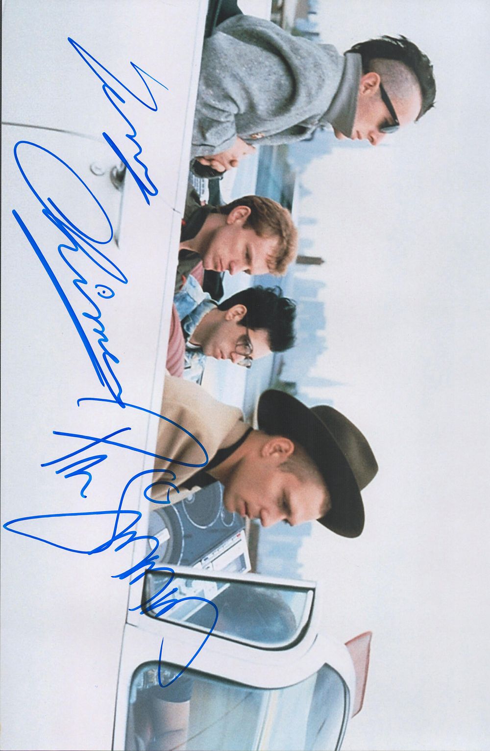 Lot 601: Terry Chimes and Paul Simonon The Clash signed...