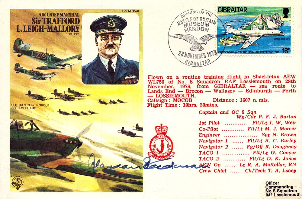 Lot 686: Air Chief Marshal Sir Alasdair Steedman and T.M....