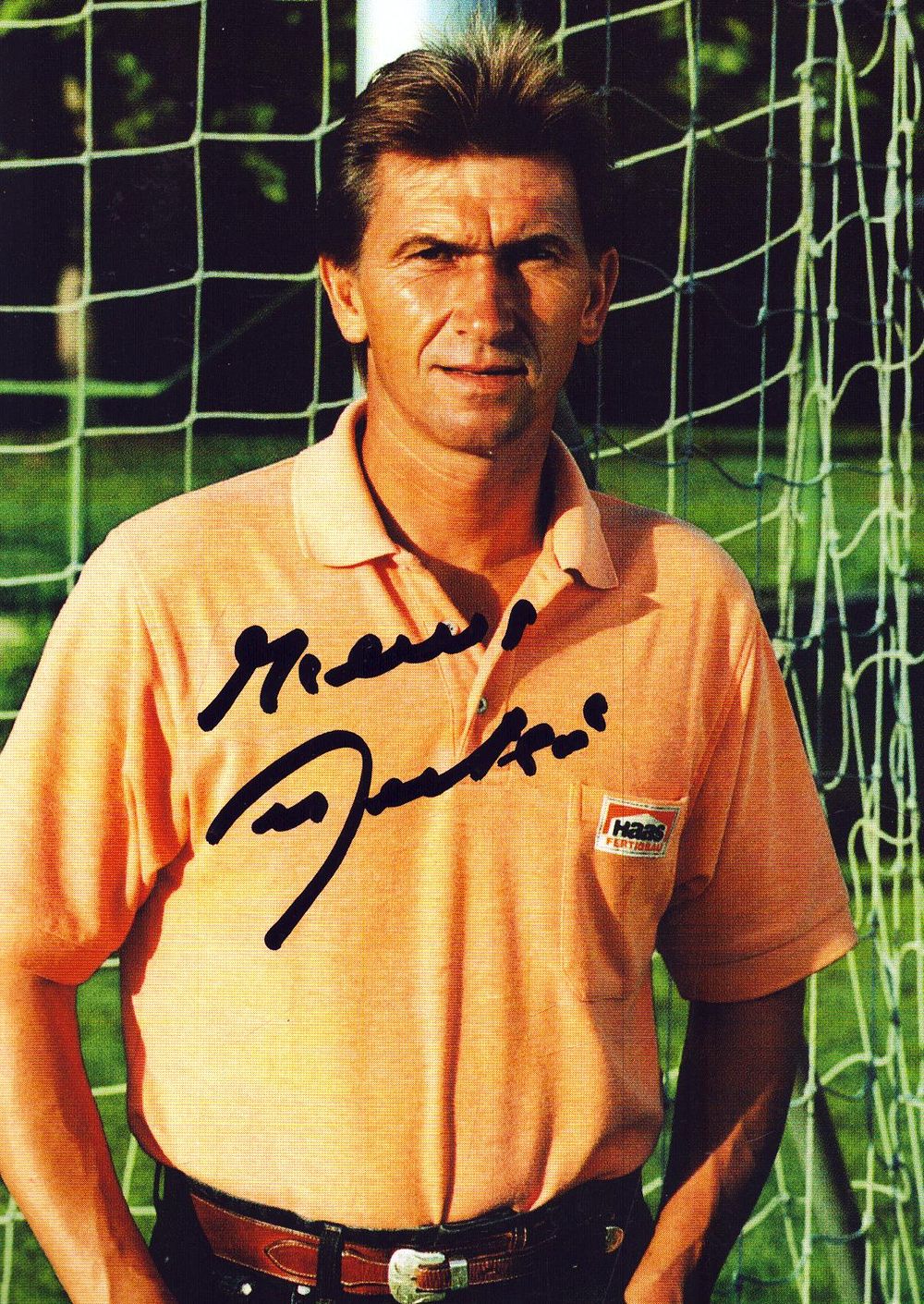 Lot 698: Klaus Augenthaler German footballer and manager signed 6x4...
