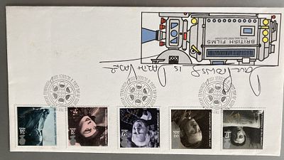 Dave Prowse is Darth Vadar signed 1985 British Films FDC. David Charles Prowse MBE (1 July 1935 