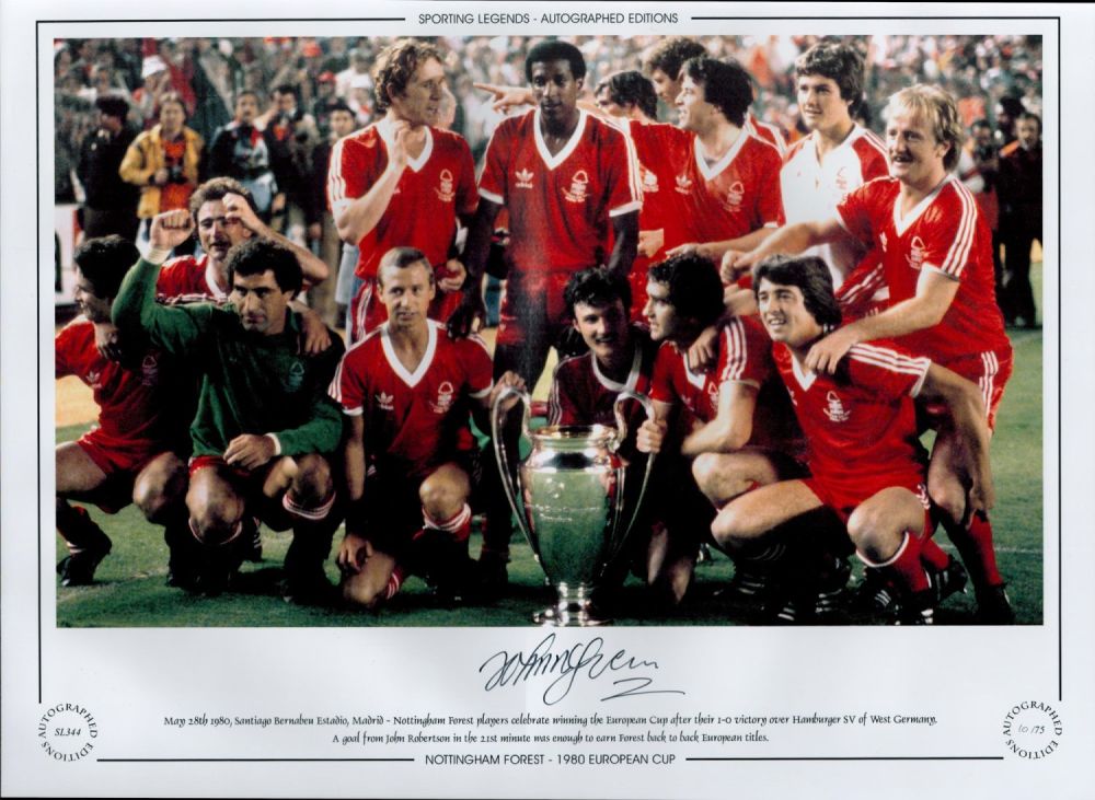 Lot 698: John McGovern Signed 16 x 12 Coloured Limited...