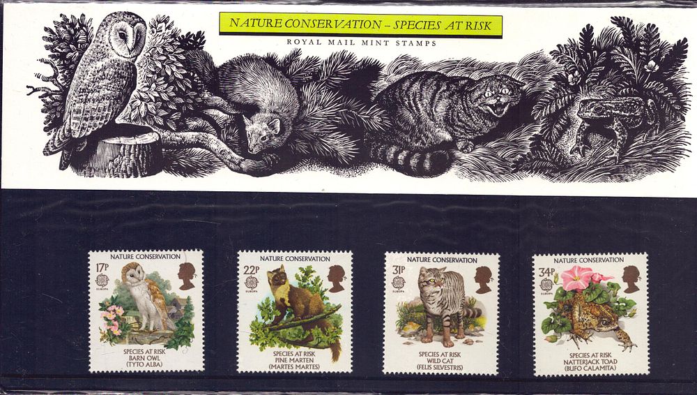 Lot 173: Nature Conservation - species at risk stamp presentation...