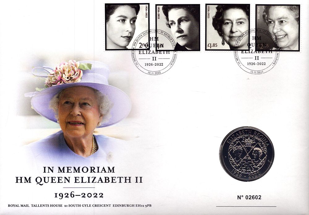 Lot 203: In memoriam HM Queen Elizabeth II 1926-2022 coin...