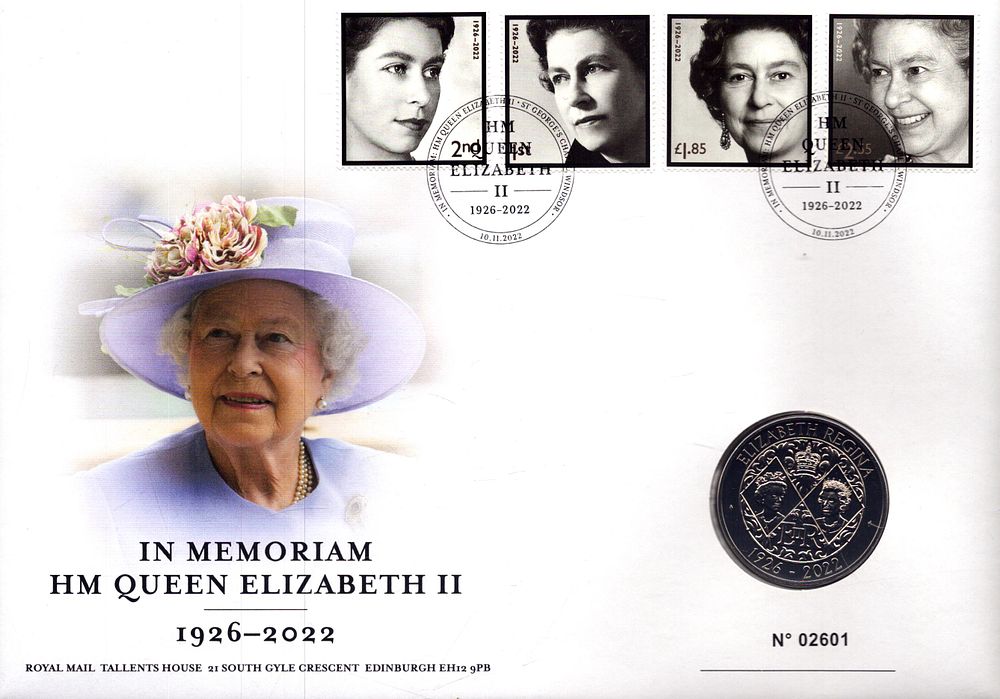 Lot 211: In memoriam HM Queen Elizabeth II 1926-2022 coin...