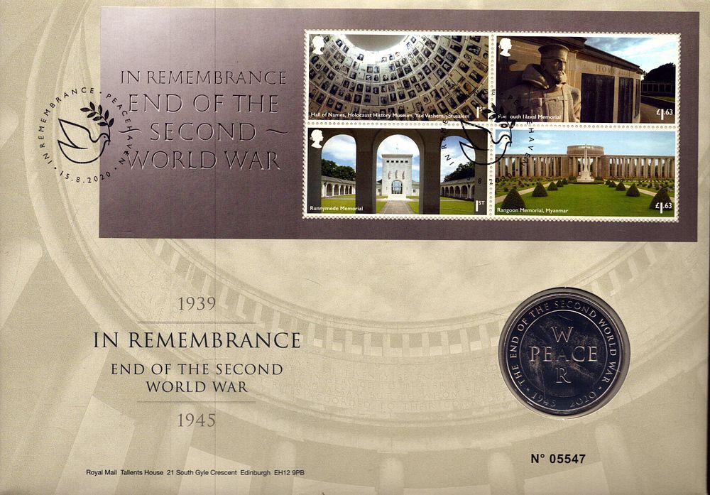 Lot 216: In remembrance end of the second world war...
