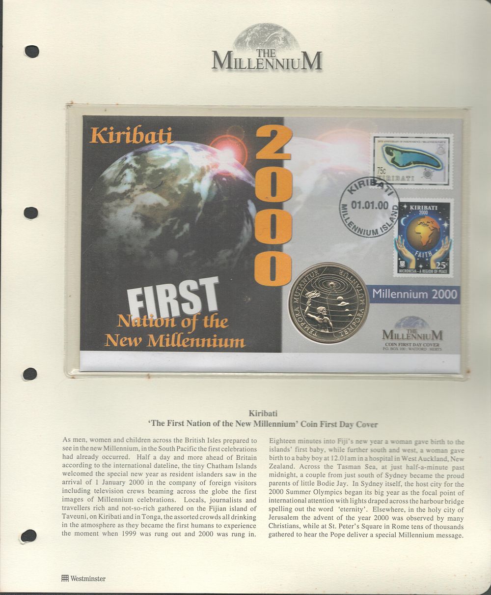 Lot 252: Kiribati - the first nation of the new...
