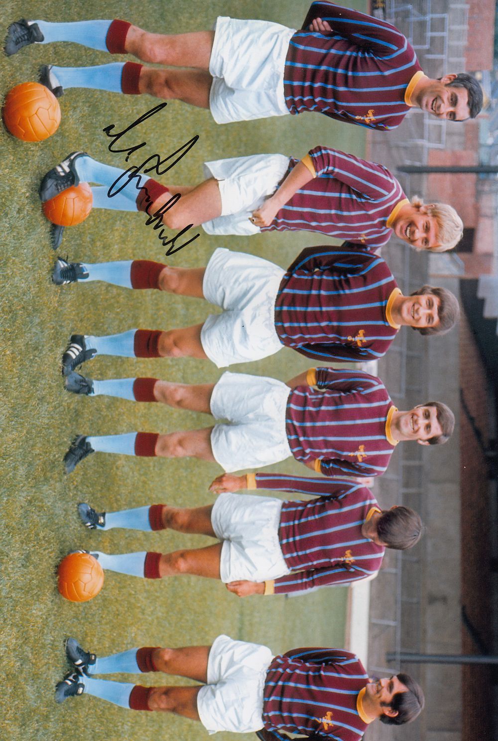 Lot 302: Autographed ALAN BIRCHENALL 12 x 8 Photo :...